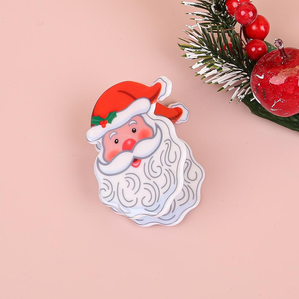 Cute Girls Christmas Hair Clips Elk Snowflake Hair Claws Clips Plastic Hairpins Girls Kids Christmas Party Hair Accessories