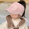 Детская летняя кепка-козырек с регулировкой, открытым верхом, для улицы, пляжа