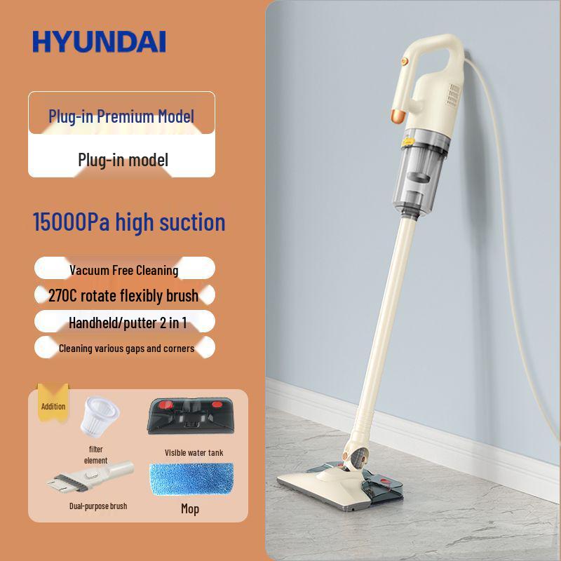 Беспроводной пылесос и швабра «все в одном» с высокой мощностью всасывания для дома - Маленький, ручной, подходит для домашних животных, удалитель пылевых клещей