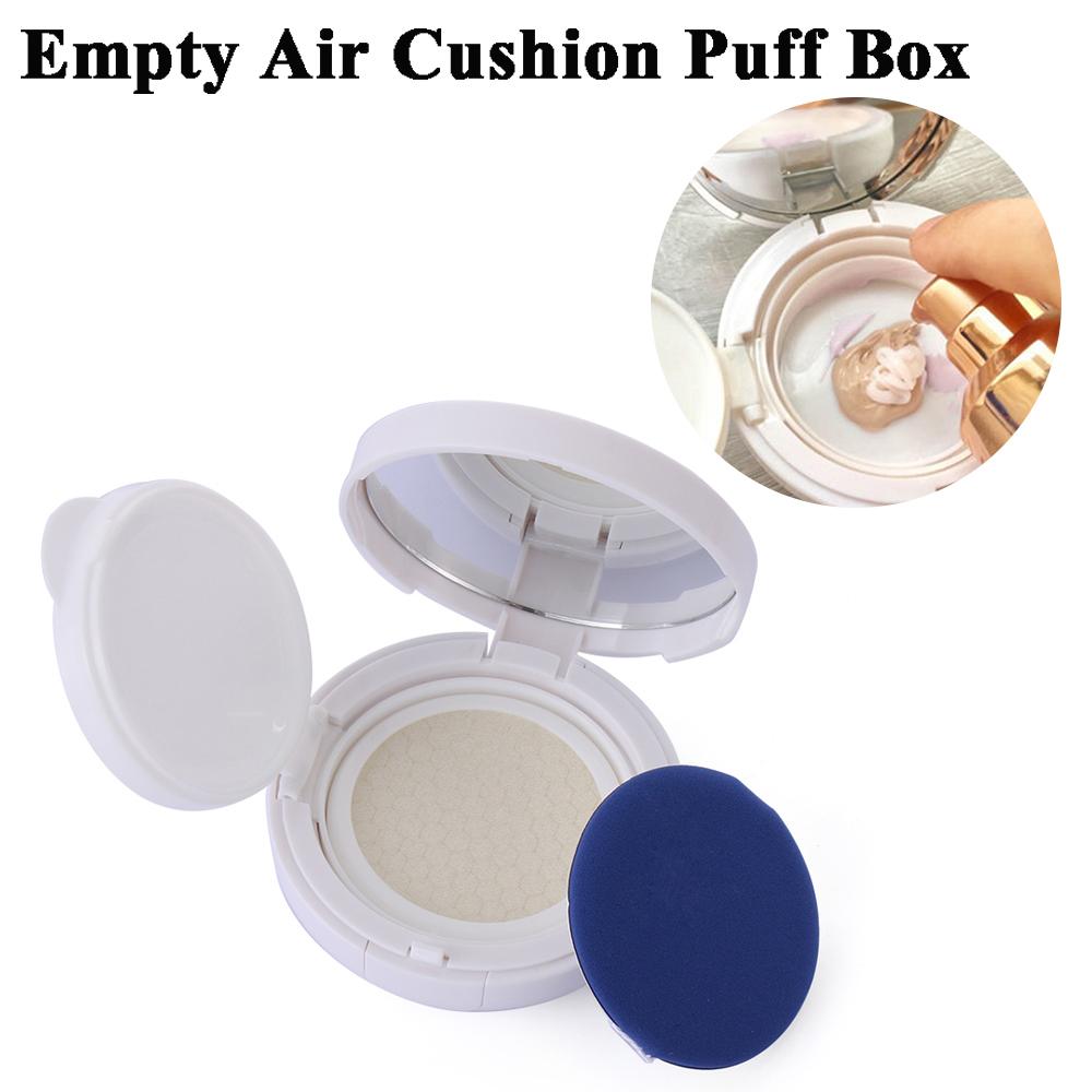 DIY Box Makeup Case Empty Air Cushion Puff Box BB Cream Container Portable Cosmetic Container