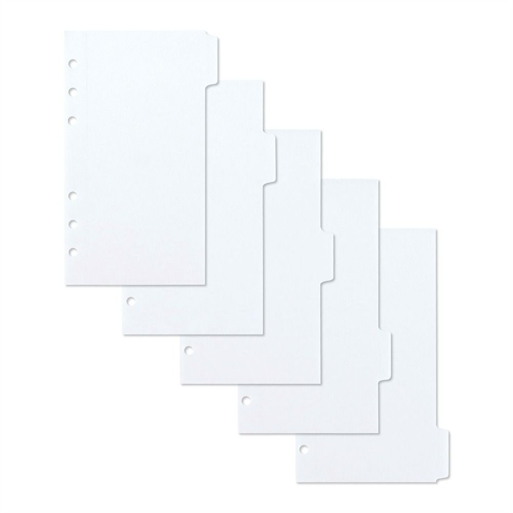 Waterproof Loose Leaf Bags Transparen Binder Folders Notebook Divider Page Stationery