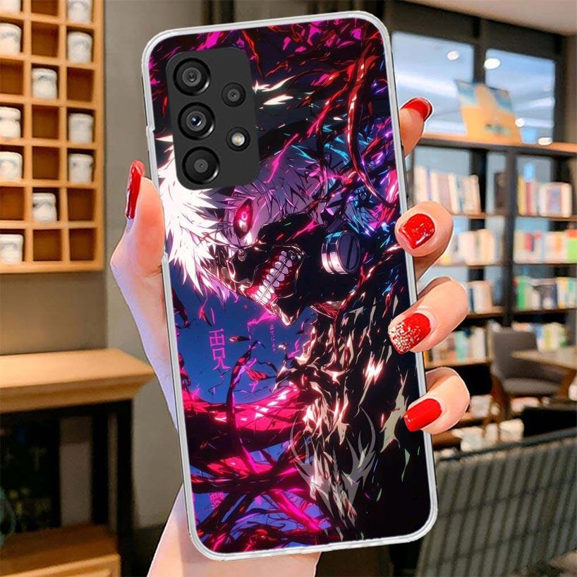 Чехол для телефона G-Ghoul Tokyo Kaneki Ken для Samsung Galaxy A12 A22 A32 A52 A72 A02S Чехол для телефона Note 20 Ultra 10 S10 Plus A51 A71 A50
