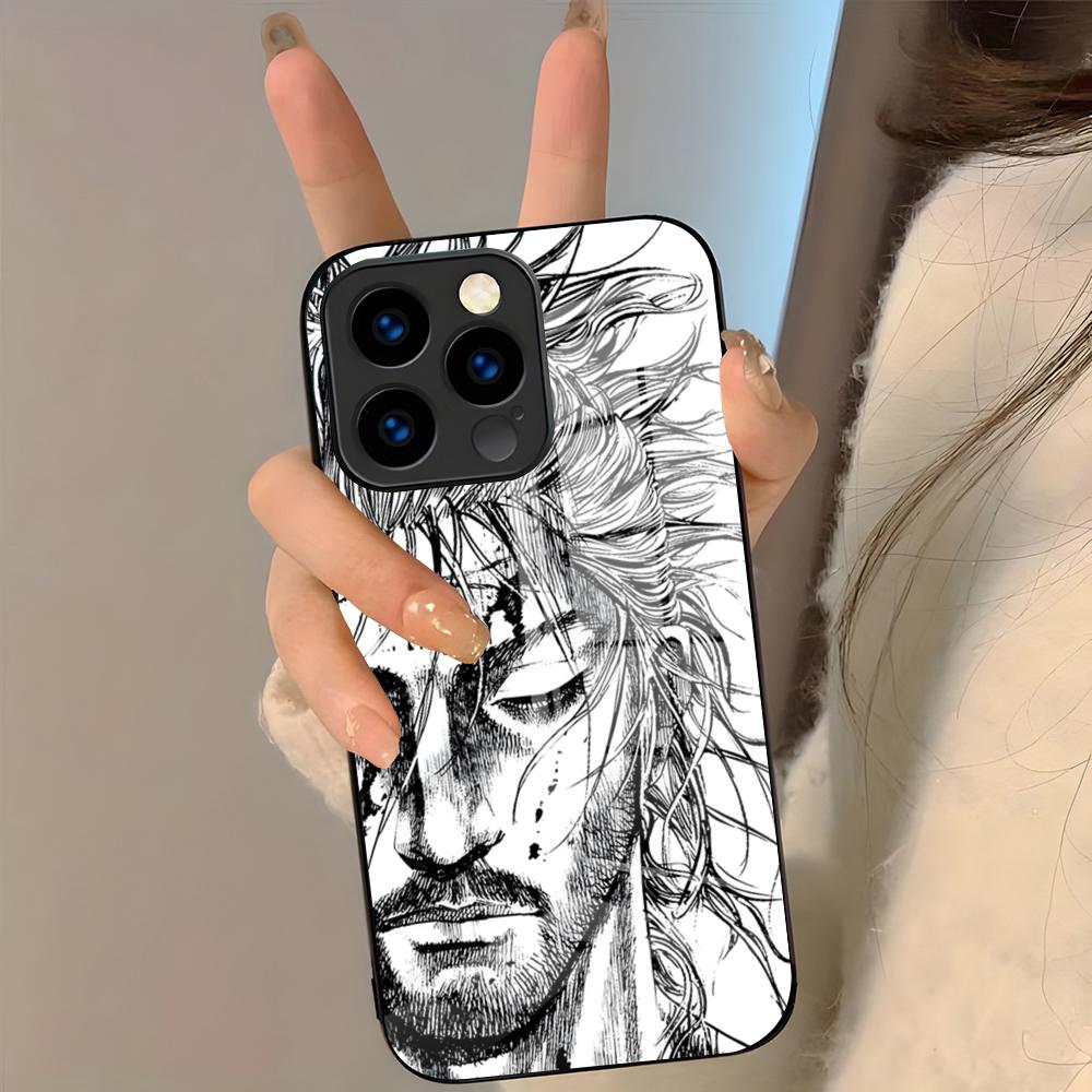 Vagabond Manga Classic Phone Case For IPhone 17 Pro Max 16 15 14 Pro Max 13 11 Plus Glass Cover