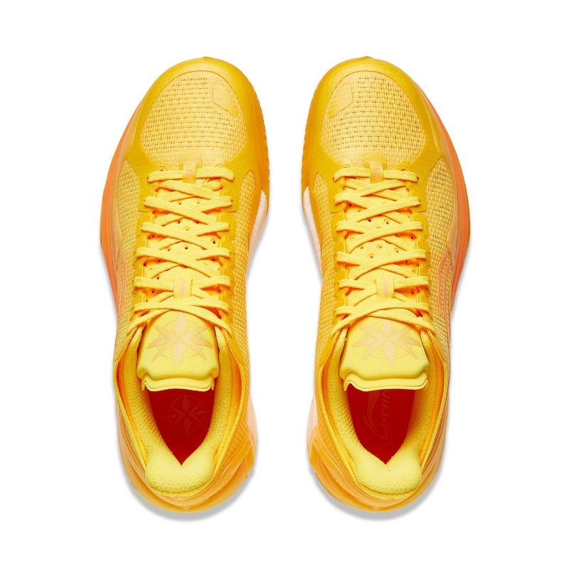 Li-Ning Liren 4 V2 Золотой Кубок Баскетбольные кроссовки Унисекс Флуоресцентный Манговый Желтый ABAU037-5