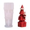 Ароматическая свеча "Дед Мороз на елке" Силиконовая форма для DIY-поделок Праздничный подарок Декор для дома