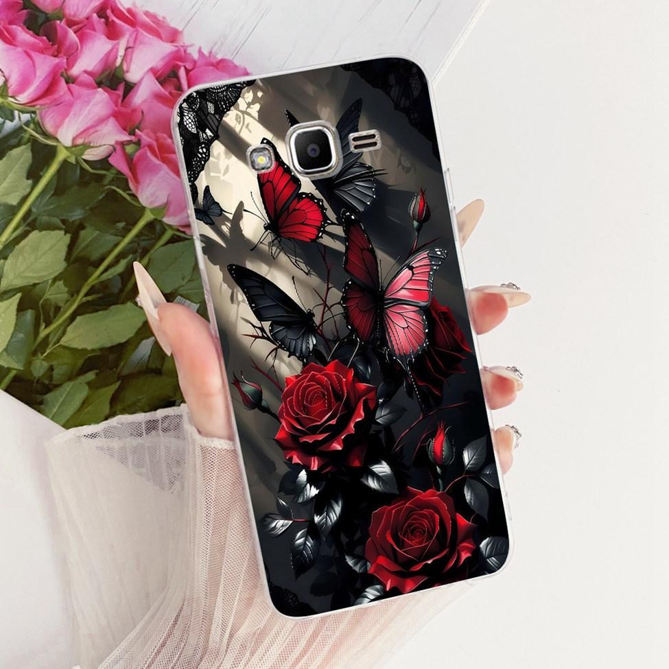 Clear For Samsung J2 Prime G532M G532G G532F Cover For Samsung Galaxy J2 Prime Case Cute Fashion Butterfly Funny Painted Casing