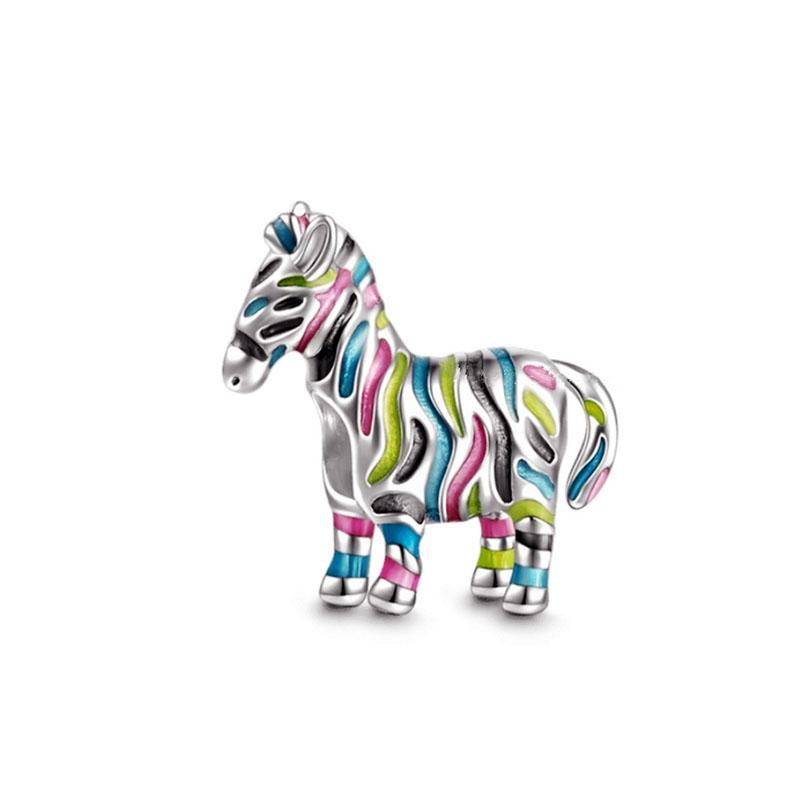 Copper Metal dropper puzzle&headphones&game console&zebra&unicorn Compatible With Authentic Original Do It Yourself Bracelet High Quality Fine
