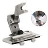 S10A Left and Right Adjustable Tape Guide Presser Foot, Used To Connect Lace Webbing Rubber Tape Elastic Industrial Lockstitch