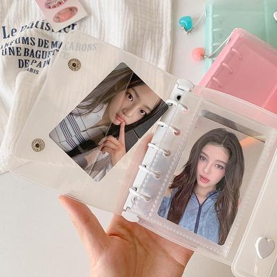 Простой альбом на кольцах Ins, серия Star Chaser, для хранения Polaroid 3 дюйма, книжка для карточек, может заменить ежедневник M5