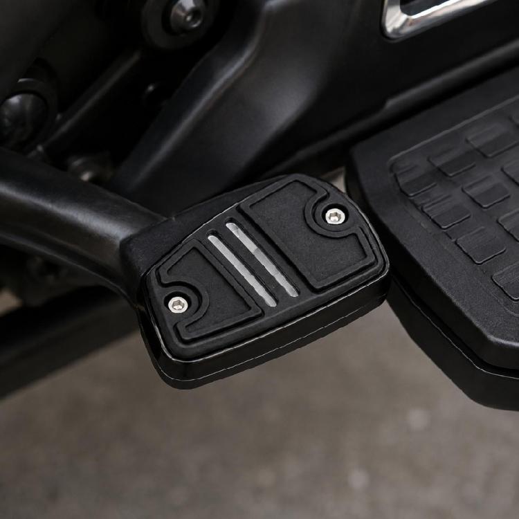 Motorcycle Brake Foot Pad for 2018-Up GL1800, Metal Cover with Grooved Contact Channels for City Use, Road Travel, and W