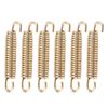 6pcs Stainless Steel Muffler Exhaust Pipe Spring Hooks for Motorcycle Scooter ATV Gold