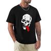 Jesse Pinkman Skull T-Shirt Summer Clothes Tees Custom T Shirt T  Men  Black T-