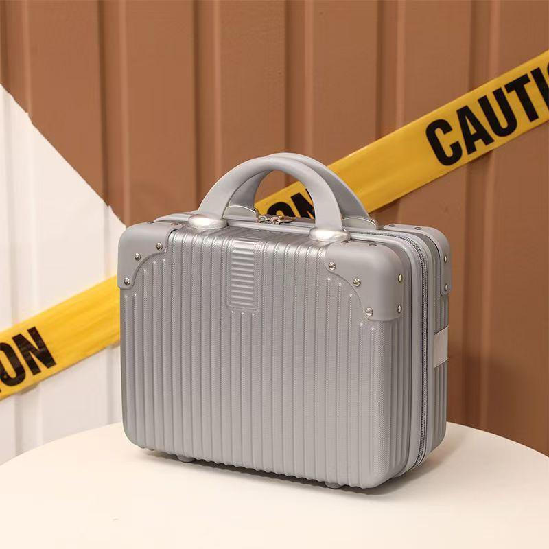 16-inch Carry-On Suitcase & 14-inch Cosmetic Bag Set: Portable Handbag & Gift Box with Password Protection for Men & Women.