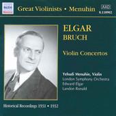 CD ИЕГУДИ МЕНУХИН, СЕР ЭДВАРД ЭЛГАР, М - Скрипичные концерты 8110902 Naxos Historica 1999 Япония Классика Б/у