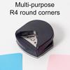 Labor-saving Press Type Corner Trimmer Plastic DIY Craft Paper Corner Cutter for Home