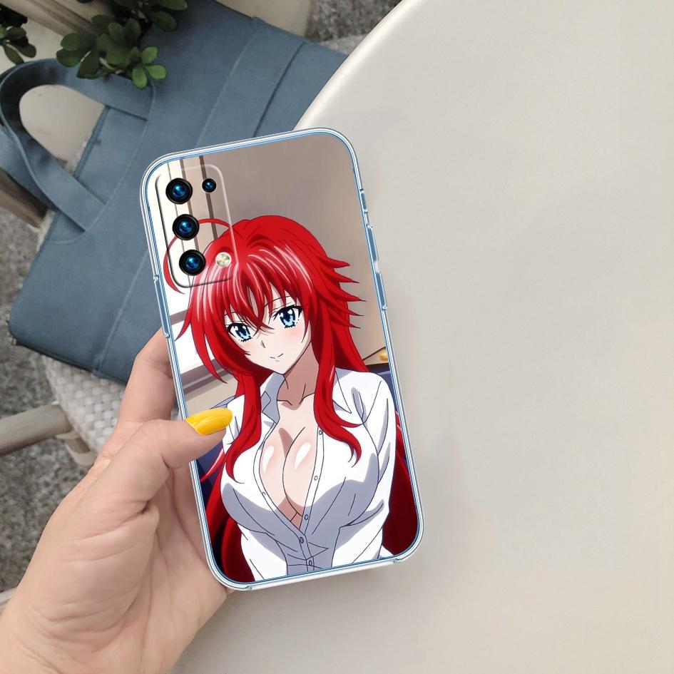 LO84 Rias Gremory Phone Case for Motorola Moto E13 E15 E20 E22 E22I E22S E30 E32 E40 E7 E7I G Plus Power Play Stylus G22 G14
