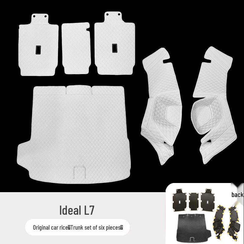 Коврик в багажник Ideal L7: Коврик в багажник с полным покрытием для салона автомобиля, соответствует цвету оригинального салона