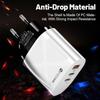 Universal Charger: 1U+2PD, Compatible with Australian, European, American, and British Power Standards