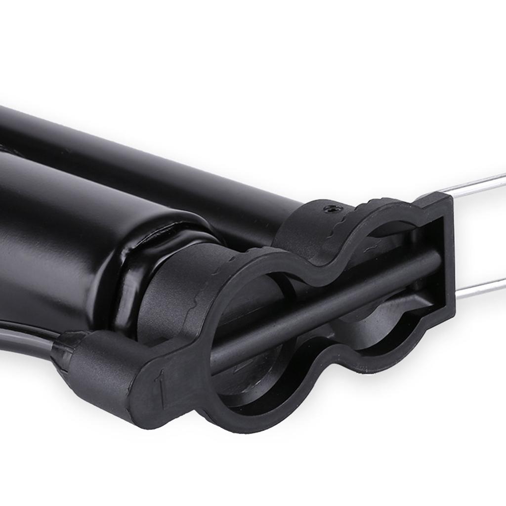 Bike Pump High Pressure Bicycle Floor Pump Stainless Steel Bike Tire Pump Portable Basketball Pump