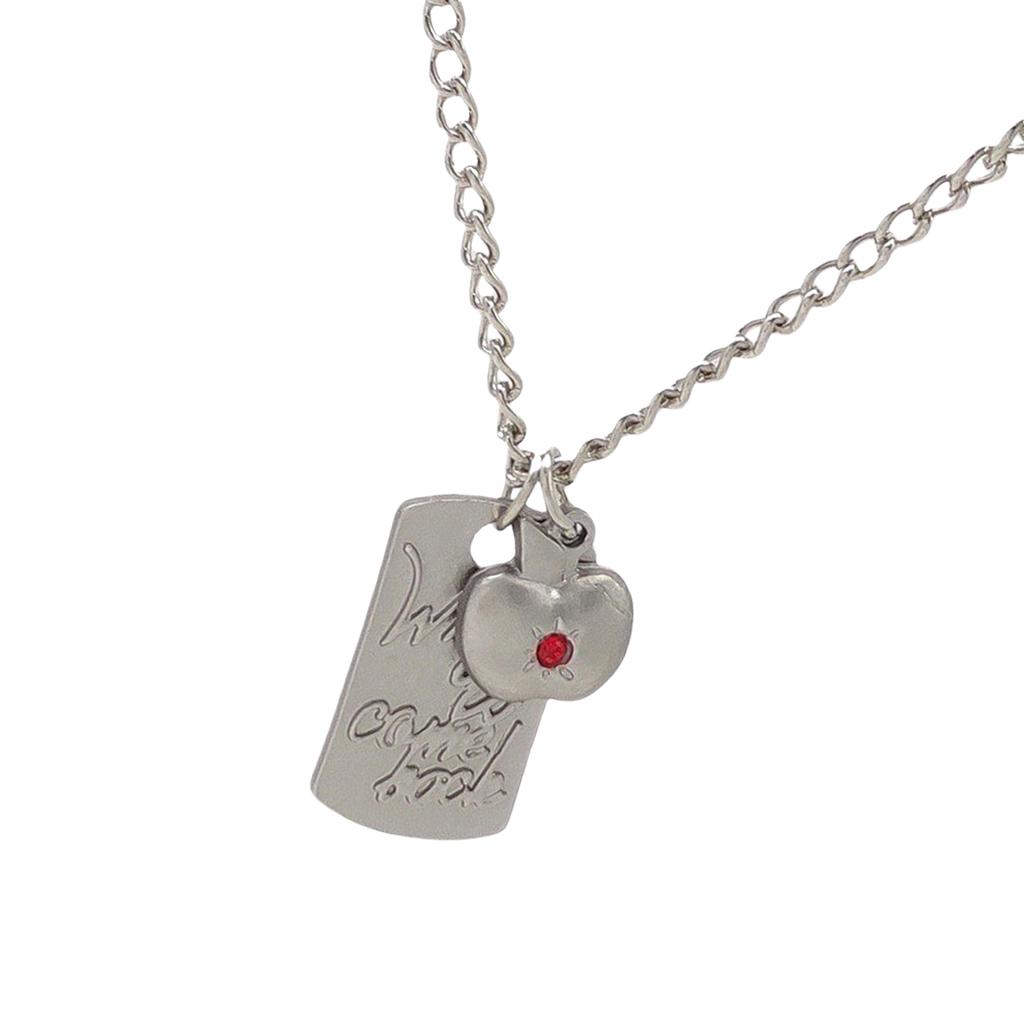 Модное ожерелье из сплава с подвеской в виде карты, цепочка на шею, ювелирные изделия в подарок с кристаллами для молодых женщин и студентов