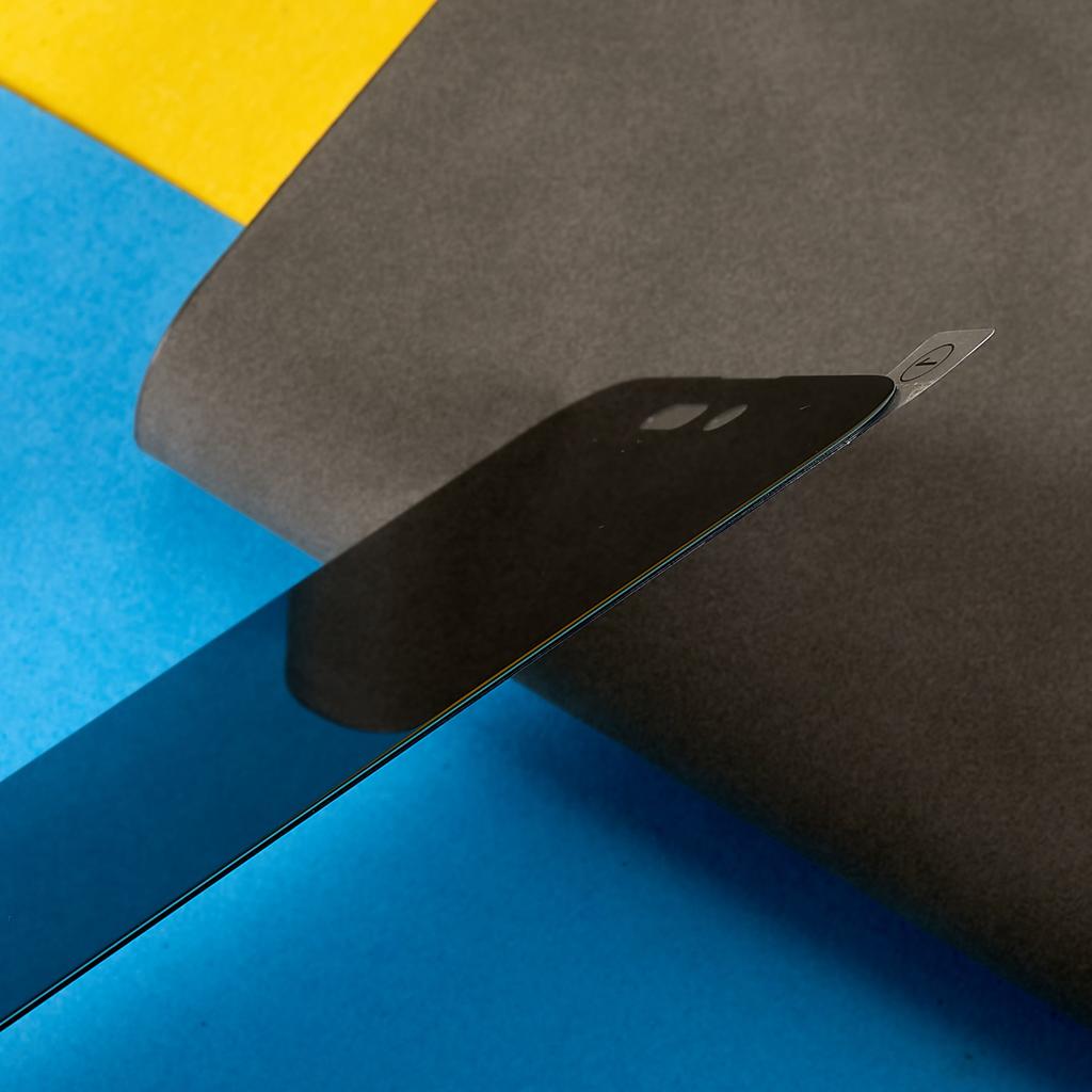 Для iPhone 14 Pro Max 6,7 дюйма Защитная пленка из закаленного стекла с защитой от шпионажа и взрыва, с полным клеевым слоем, устойчивая к царапинам, HD, с полным покрытием экрана