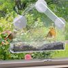 Bird Feeder Birds House for Outdoor, Window Bird Feeder with Strong Suction Cups for Wild Birds, Cardinal, Bluebird