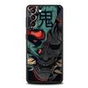 Чехол для телефона Japan Samurai Oni Mask для Samsung Galaxy S24 S23 S22 S20 S21 FE Ultra S10 S10E S9 S8 Plus 5G Силиконовый чехол Capas