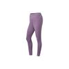 Леггинсы Li Ning Fitness Series, однотонные, смешанные, для женщин, леггинсы, фиолетовые, AULS052-7