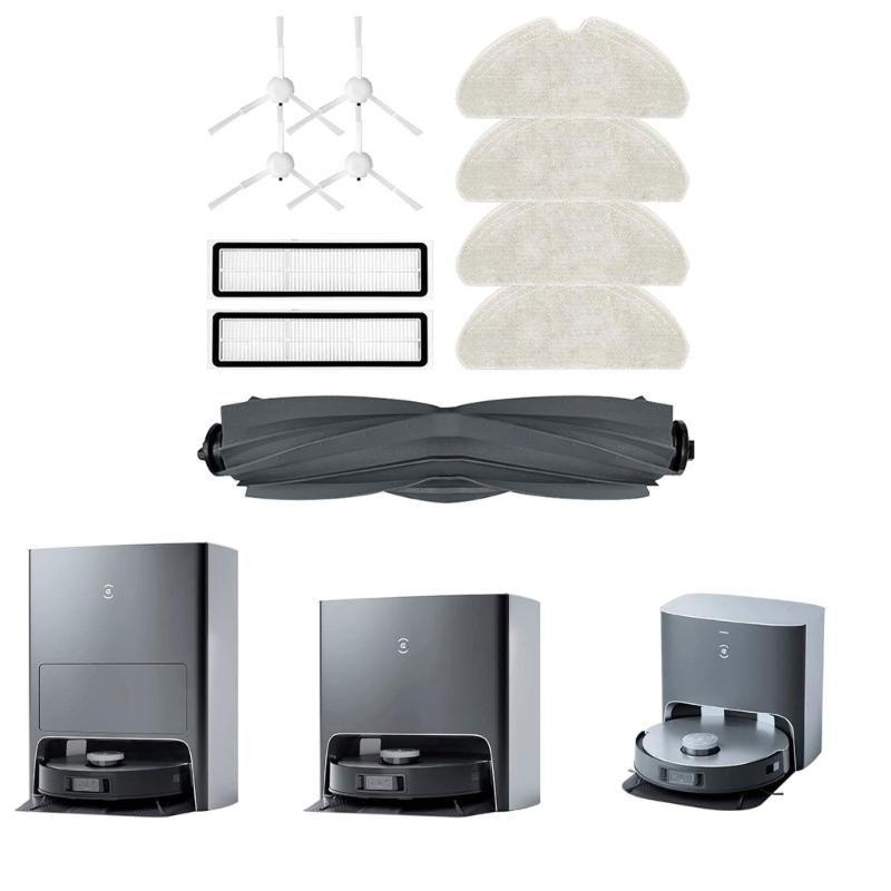 HEPA Filter System Main Edge-Sweeping Brush Mop Anti-Allergen Suitable for DreameD10S/D10S PRO Robot Vacuum Cleaner Part
