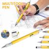Screen Pen Tool With Scale Ballpoint Pen Flat-blade Screwdriver Cross Screwdriver Capaciative Pen