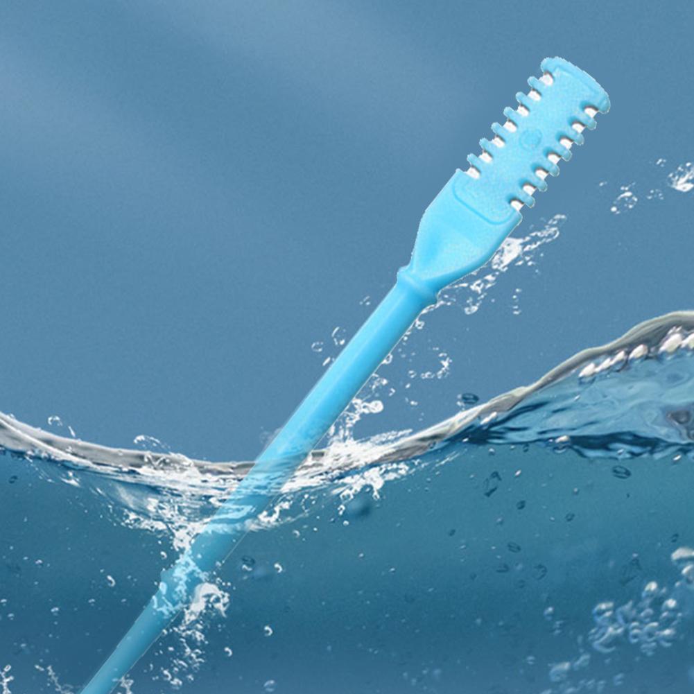 4 шт./набор 2-в-1 Нож для волос в носу Вращающийся на 360 градусов триммер для волос в носу/ушах Двустороннее лезвие Триммер для волос Удаление волос