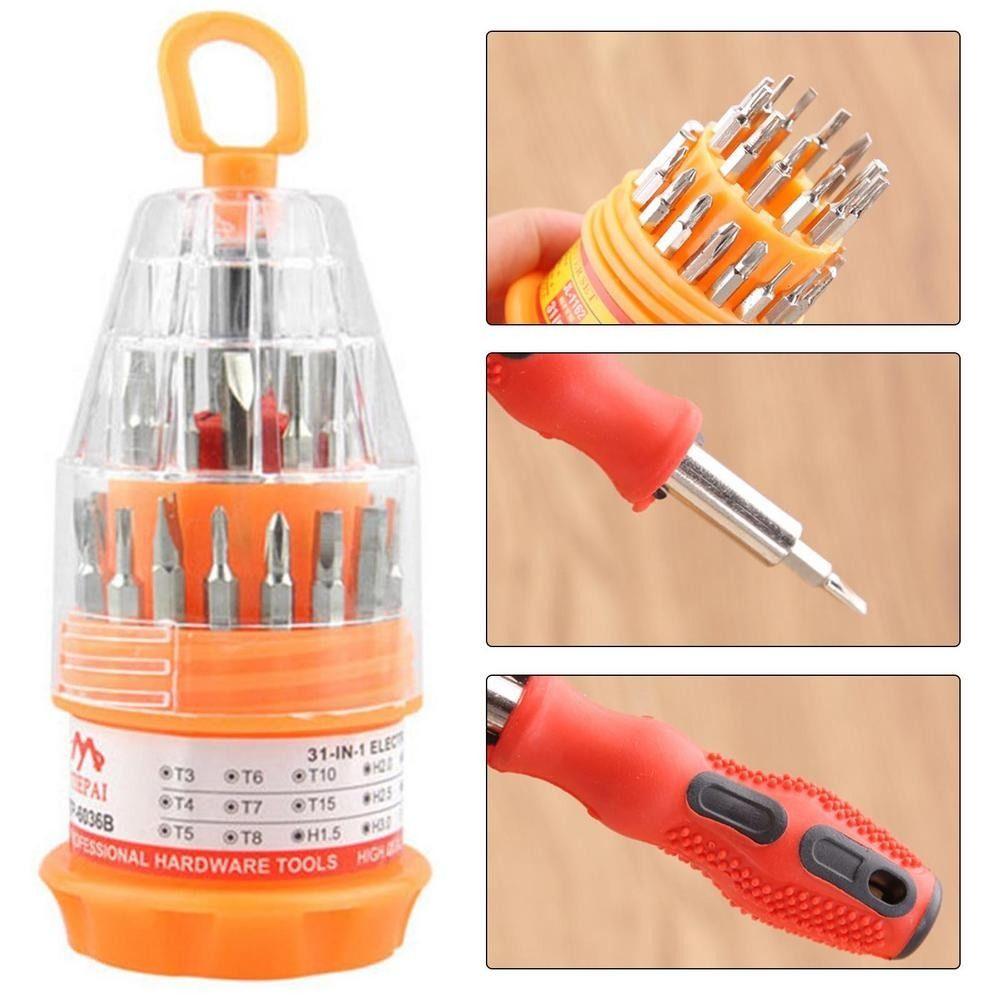 Hex Handle Screwdriver Bits Kit Screw Driver Set Combination Screwdriver 31 In 1 Screwdriver Set