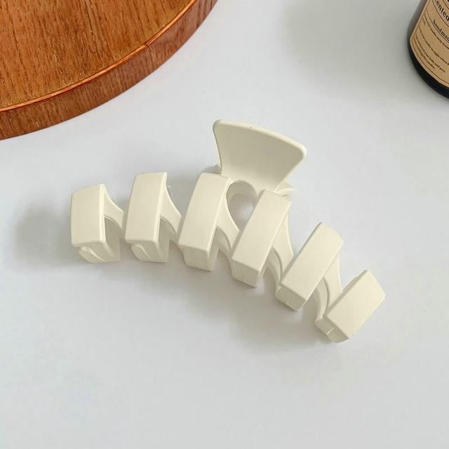 Large Ponytail Shark Hair Clip For Women Korean Claw Clip Thick Hair Soild Color Crab Hair Clip Barrettes