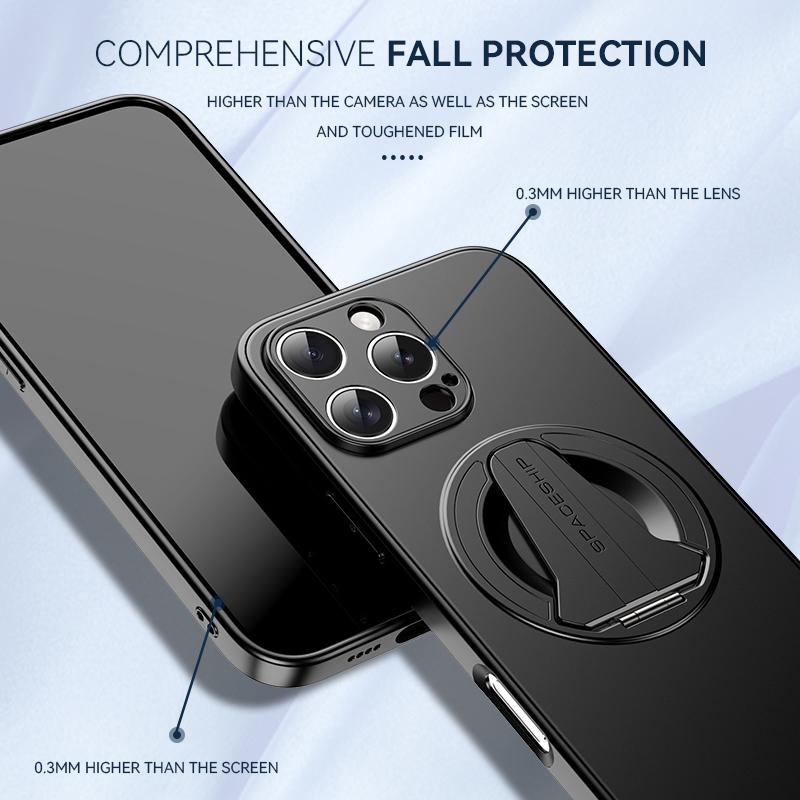 KEYSION Магнитный чехол для телефона VIVO V70 5G Металлическая краска Мягкий силикон + ПК Вертикальная подставка Ударопрочная задняя крышка для VIVO V70