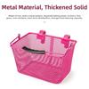 With Convenient Carry Handle Kids Bike Front Basket 24.5*18*14cm Handheld basket