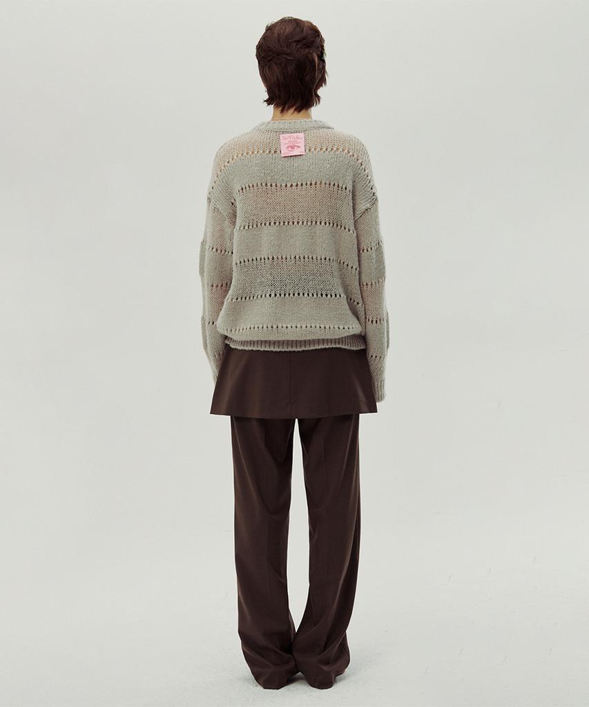 SINOON 2 Way Layered Pants (Brown)