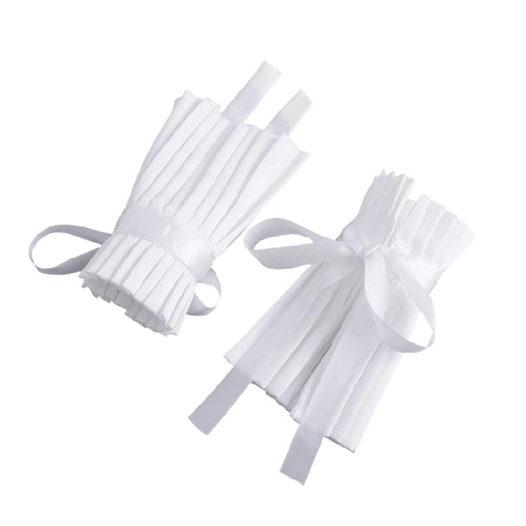 Модный отложной воротник-стойка, съемный многослойный готический воротник европейского дизайна для платьев, блузок, легко завязывается