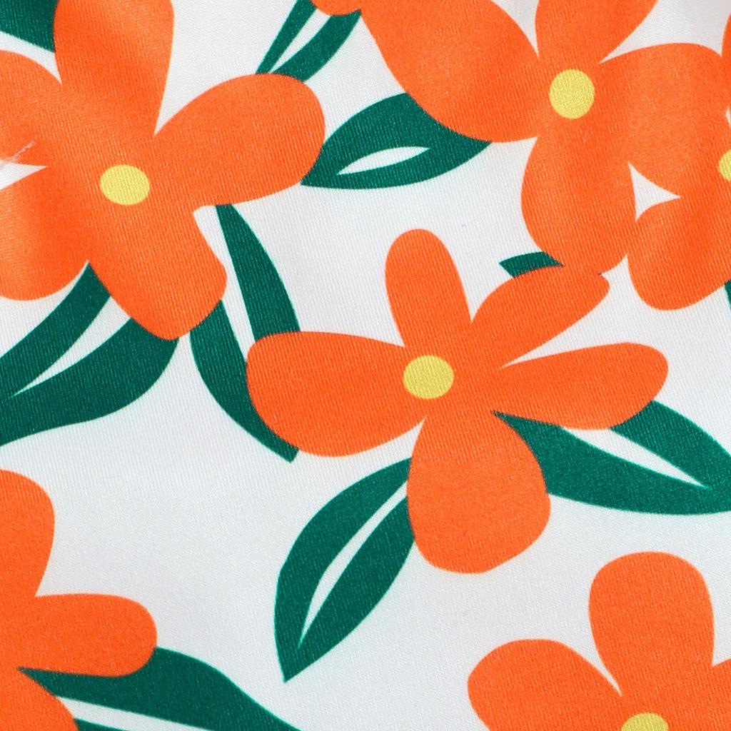 Летняя юбка с цветочным принтом для маленьких девочек, кружевной топ без рукавов с цветочным принтом, костюм, одежда, наряды