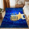 Argentina Football club Printed Office Carpet Chair Cushion  Entryway Rug, Rugs for Living Room, Bedroom Christmas gifts