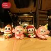 Cartoon Monkey Explosion-Proof Hot Water Bottle, Double Detachable and Washable, Double Hand Warmer, Rechargeable Hot Water Bag