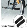 Bicycle Pegs Anti Skid Lead Foot For BMX Bike Fit 3/8'' Axle Footrest-Lever Bike Pegs Aluminum Alloy Bicycle Accessories