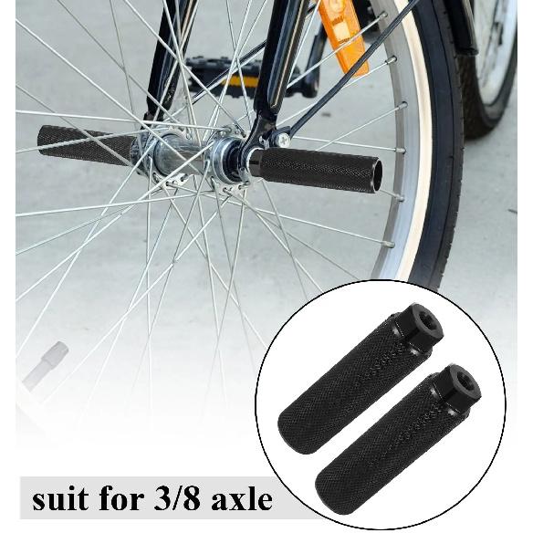 Bicycle Pegs Anti Skid Lead Foot For BMX Bike Fit 3/8'' Axle Footrest-Lever Bike Pegs Aluminum Alloy Bicycle Accessories