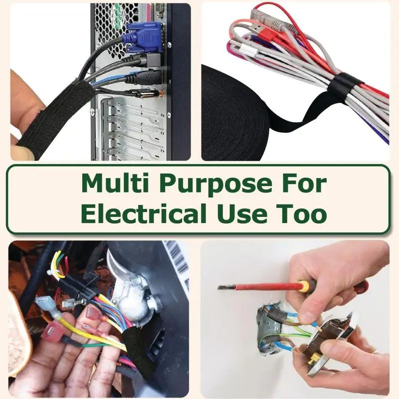 Автомобильная фланелевая самоклеящаяся лента для жгутов проводов, защита от дребезжания, самоклеящаяся фетровая лента, инструменты для авторемонта