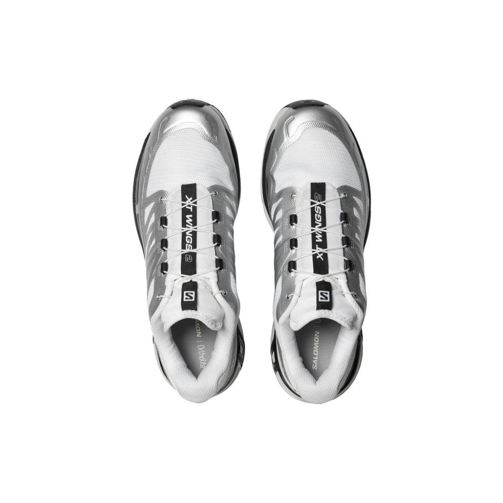 SALOMON Xt-Wings 2 Versatile Durable Breathable Low-Top Outdoor Functional Shoes Unisex Shoes White Black 471356