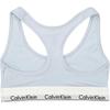 Calvin Klein Свитшот с круглым вырезом и логотипом-буквой Бюстгальтер Женское нижнее белье Светло-голубой 0000F3785E-CIQ