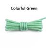 Fashion Color Flash Shoelaces Outdoor Sport Wear Resistant Circular Sports Shoelaces Metallic Luster Gold Silver Flat Shoe Laces