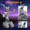 LEQUMOC Johnny №5 Роботы Номер Пять Фигурки Робот 387 ШТ Кирпичный Набор MOC Конструкторы Наборы Игрушки для Подарков Игрушки
