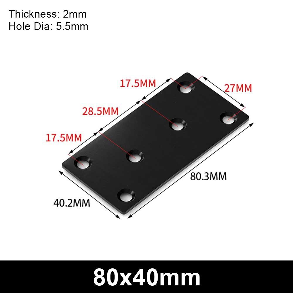 1Pcs Stainless Steel Angle Bracket 90 Degree Mending Plate Durable Corner Stand  Furniture Hardware