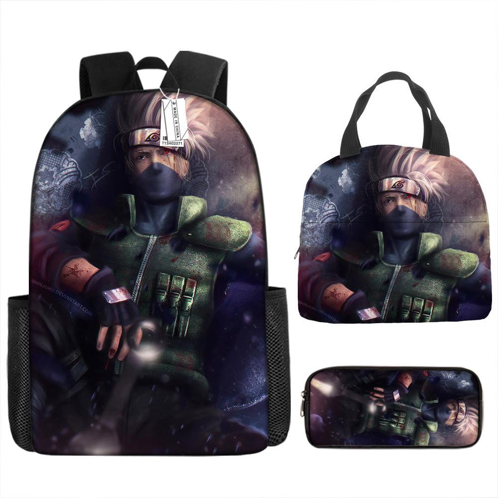 Рюкзак Наруто для учеников начальной школы 3-й 5-й 6-й класс детский рюкзак большой вместимости водоотталкивающий