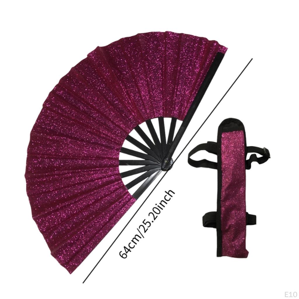 Китайский веер для кунг-фу с дизайном для концертов радиус 33 см